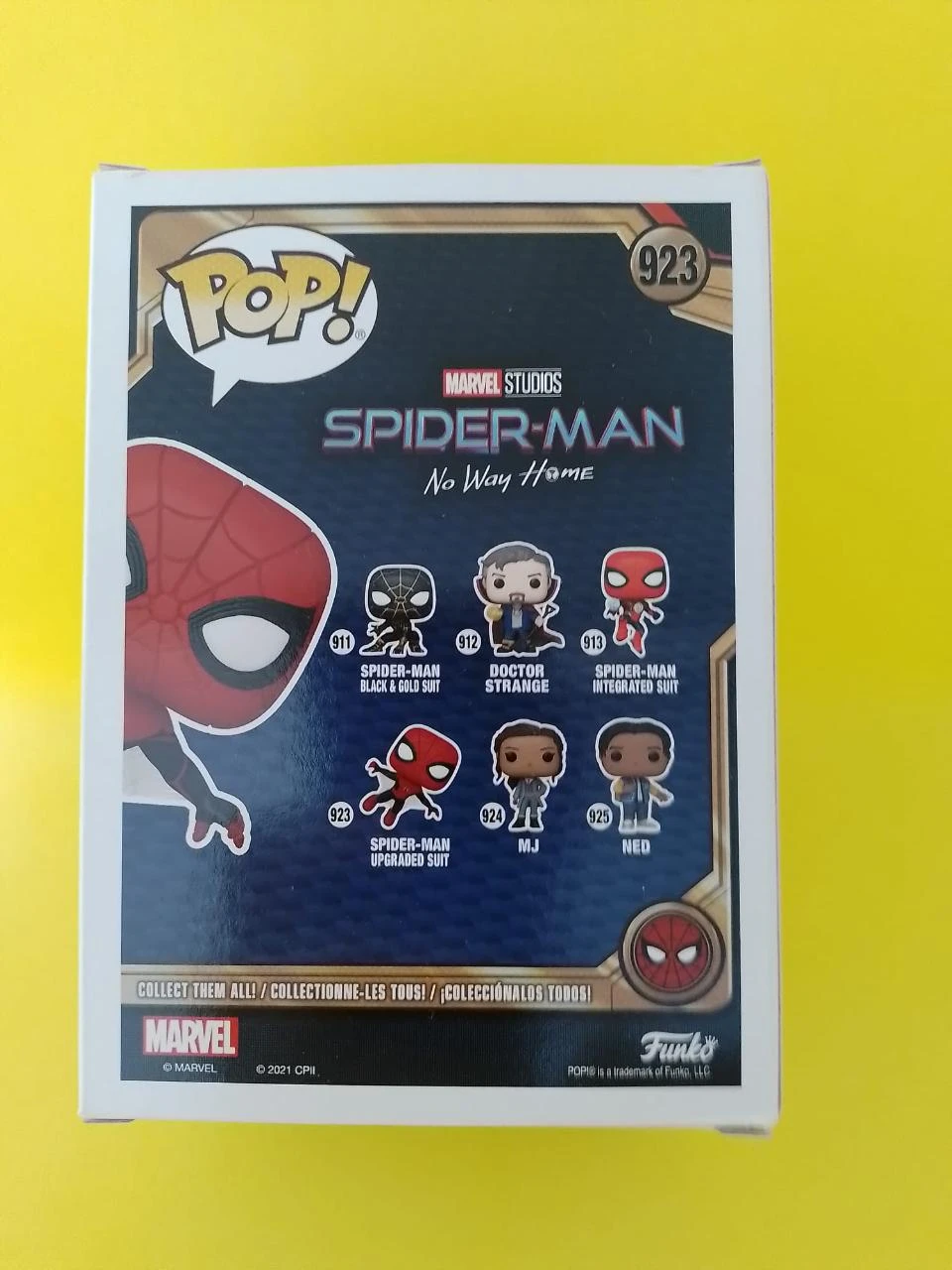 Funko Pop! Marvel Spider-Man No Way Home - Spider-Man Upgraded Suit #923 - New – photo 3